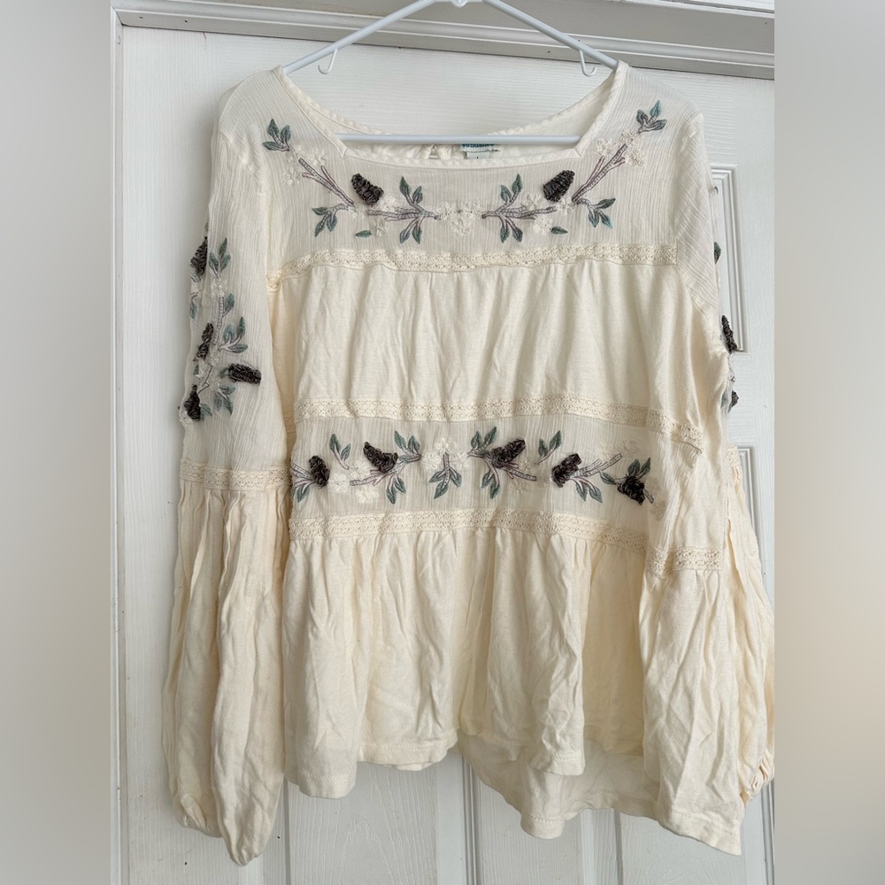 NWOT Sundance Long Sleeve Top